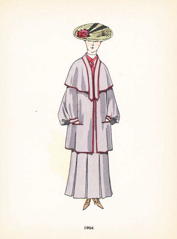 Moda damska, 1904 autorstwa French School