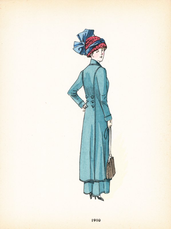 Moda damska, 1910 autorstwa French School