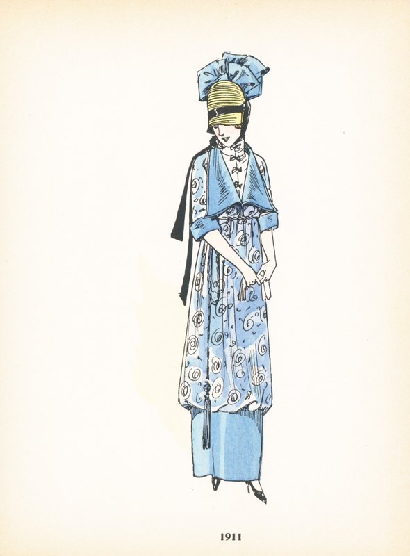 Moda damska, 1911 autorstwa French School