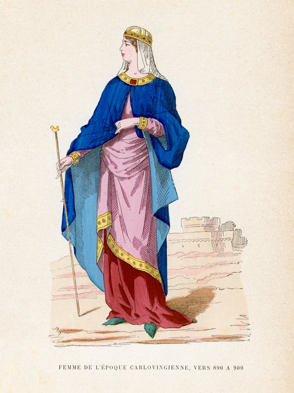 Pani, 890-900 autorstwa French School