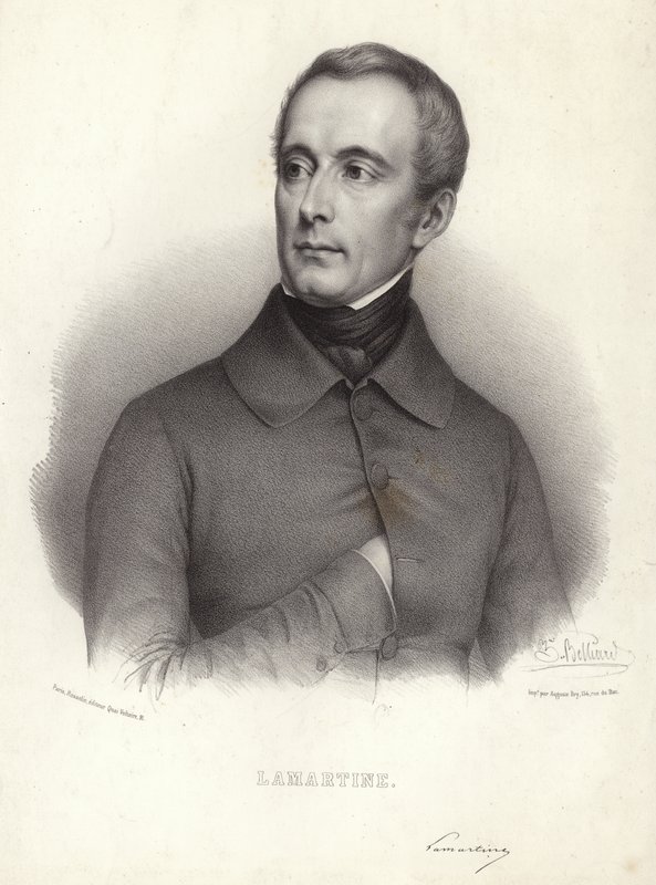 Lamartine autorstwa French School