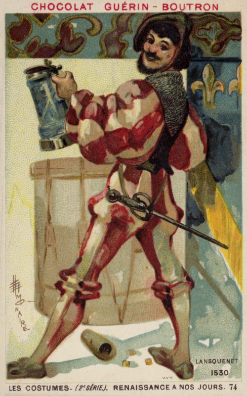 Landsknecht, 1530 autorstwa French School