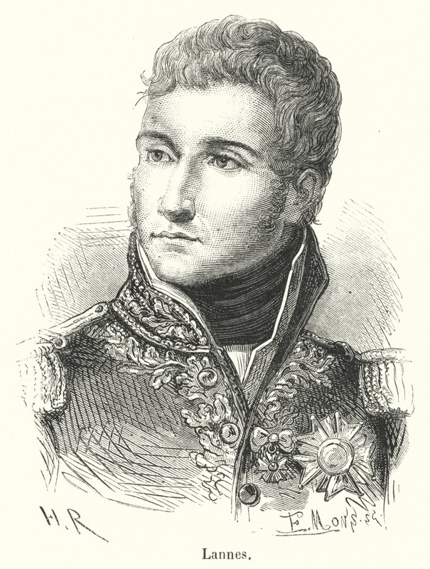 Lannes (grawerowanie) autorstwa French School