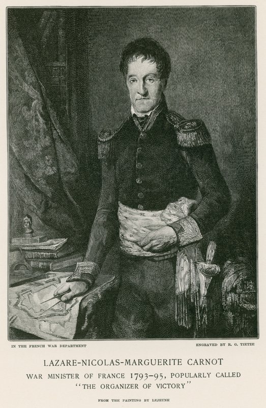 Lazare-Nicolas-Marguerite-Carnot autorstwa French School