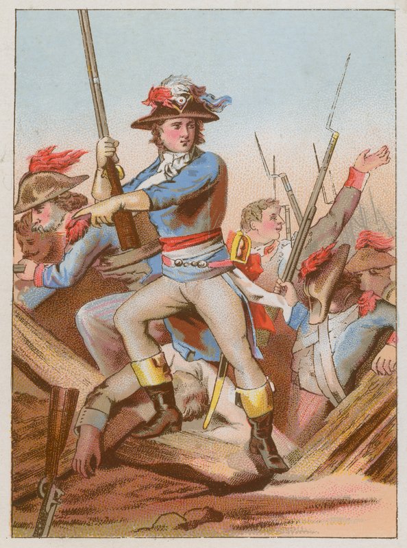 Lazare Carnot w wojnach o niepodległość autorstwa French School