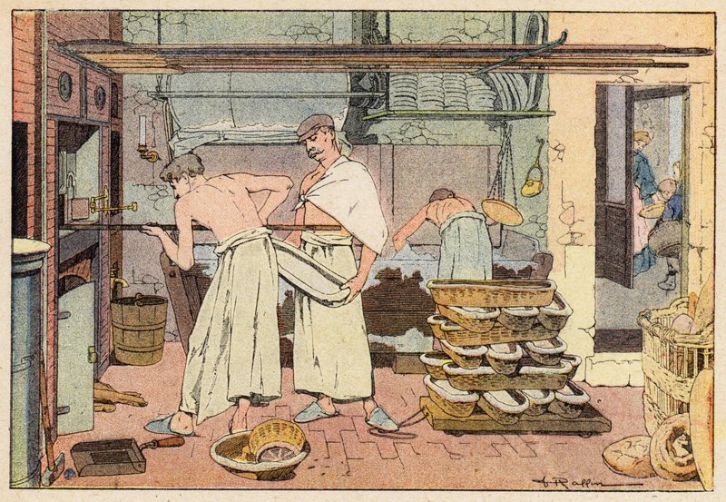 Le Boulanger, Piekarz (członkowie kolorowi) autorstwa French School