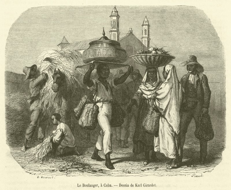 Le Boulanger, Kuba (grafika) autorstwa French School
