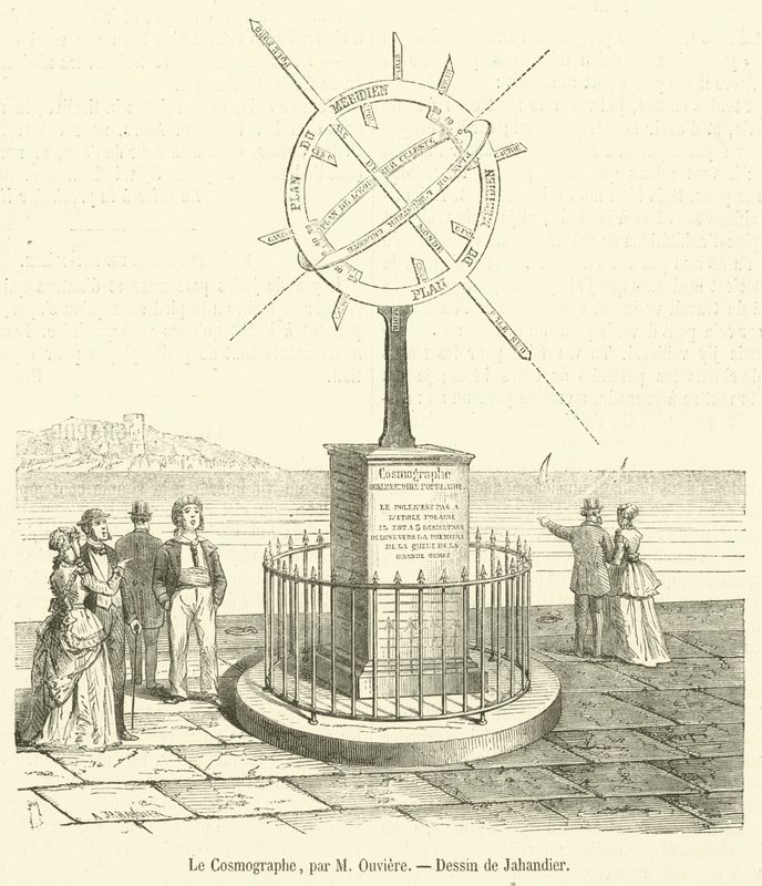 Le Cosmographe (grafika) autorstwa French School