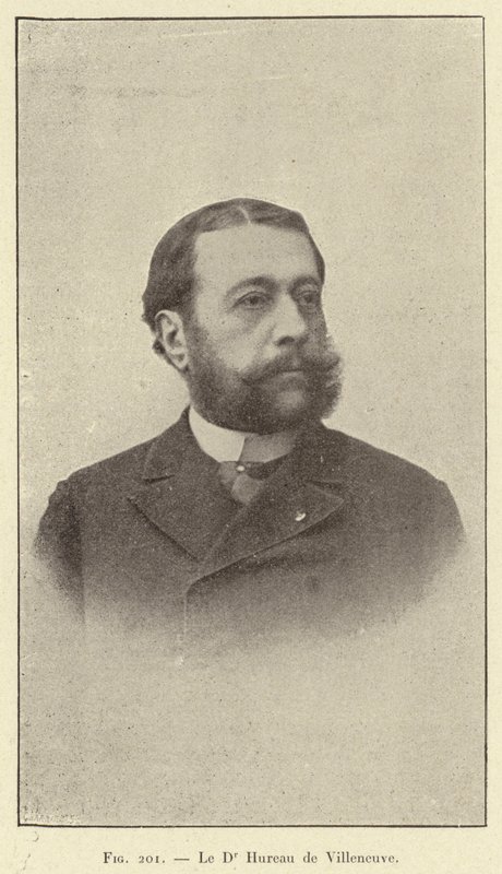 Dr Hureau de Villeneuve (grafika) autorstwa French School