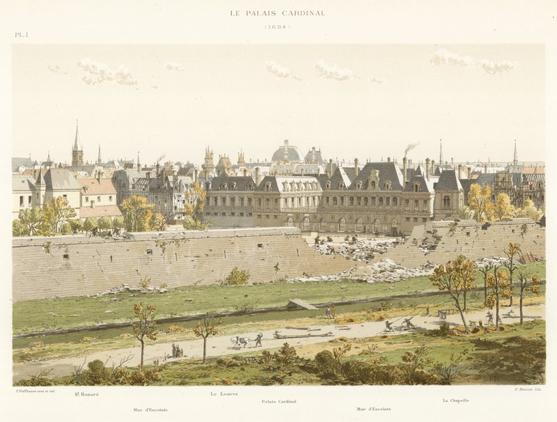 Pałac Kardynalski, 1634 autorstwa French School