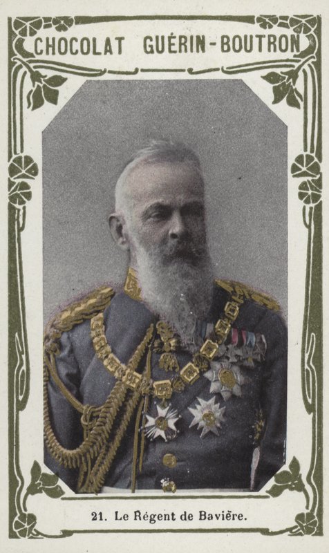 Le Regent de Baviere (kolorowe zdjęcie) autorstwa French School