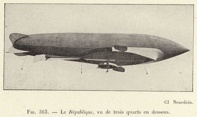 Republika widziana z trzech czwartych niżej (rycina) autorstwa French School