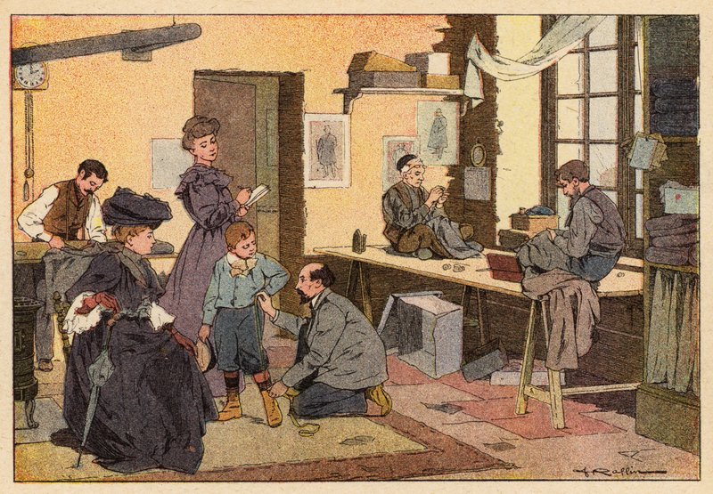Le Tailleur, Krawiec (kolor lito) autorstwa French School