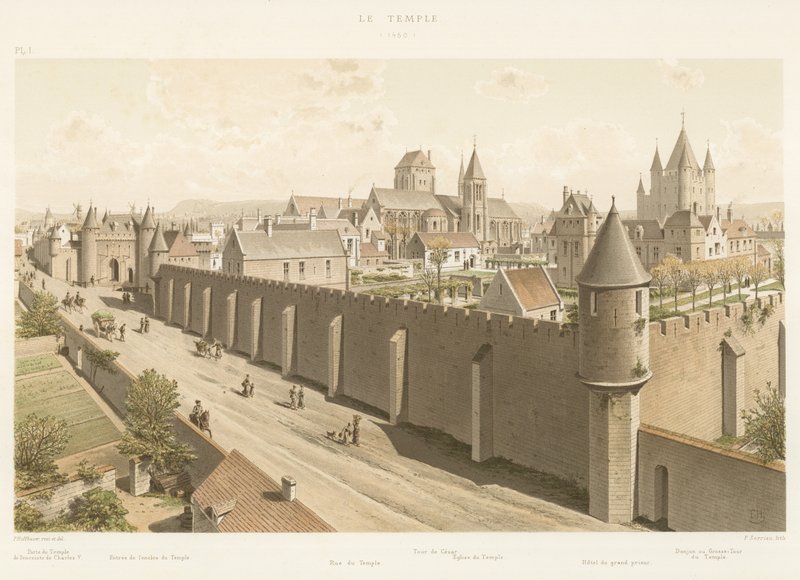 Świątynia, 1450 autorstwa French School