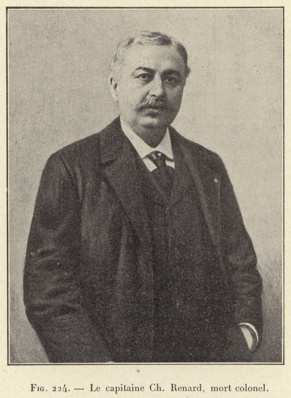 Kapitan Ch Renard, martwy pułkownik (rycina) autorstwa French School