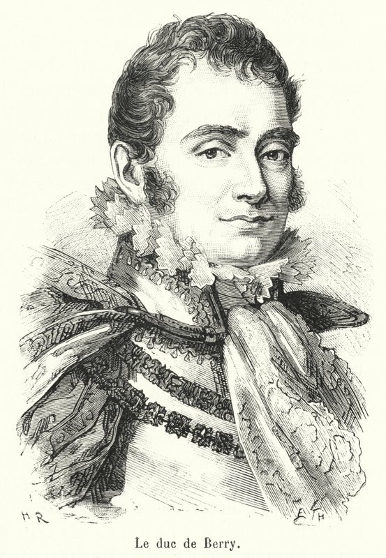 Le duc de Berry (grawerowanie) autorstwa French School