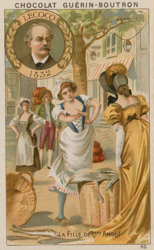 Lecocq, córka Madame Angot autorstwa French School