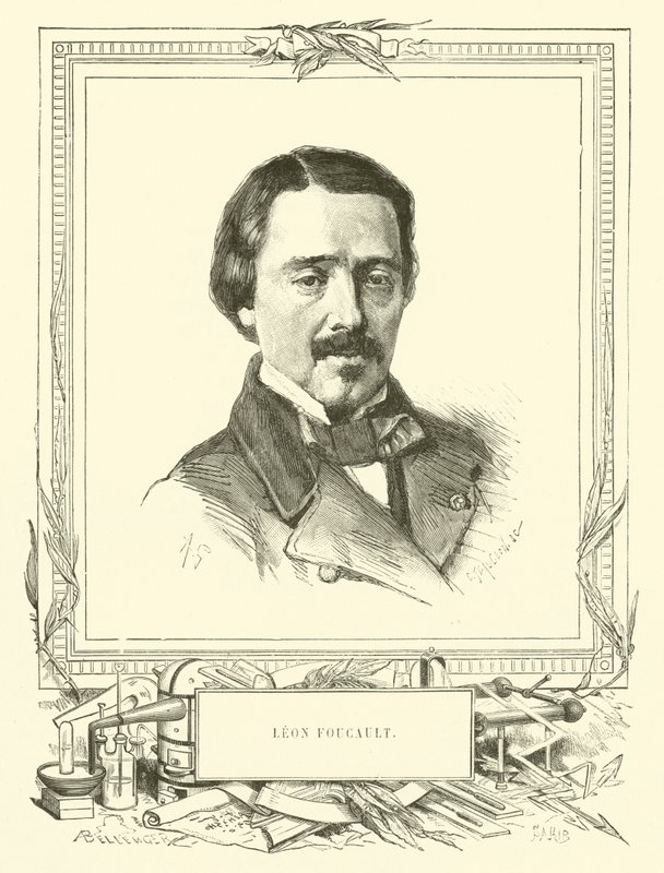 Leon Foucault autorstwa French School
