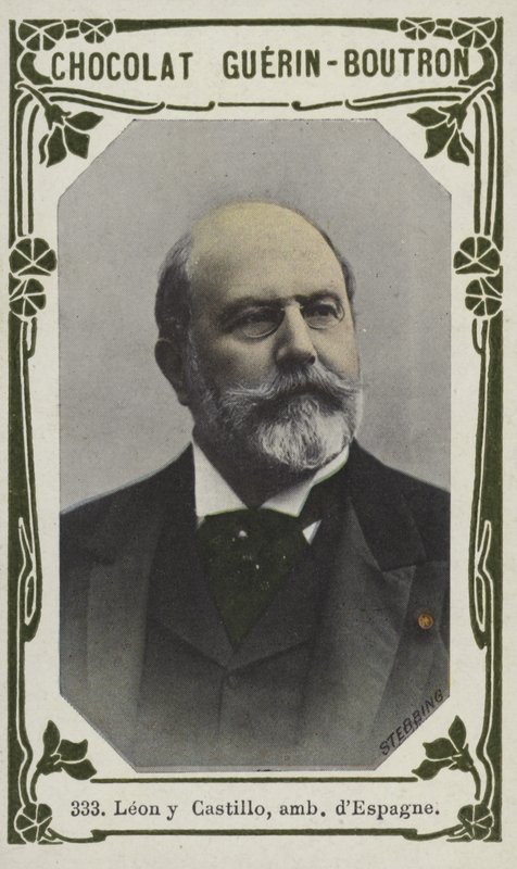 Leon y Castillo, ambasador dEspagne (kolorowe zdjęcie) autorstwa French School