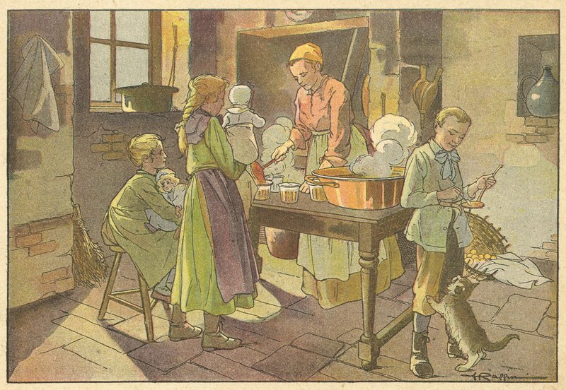 Dżemy (druk kolorowy) autorstwa French School
