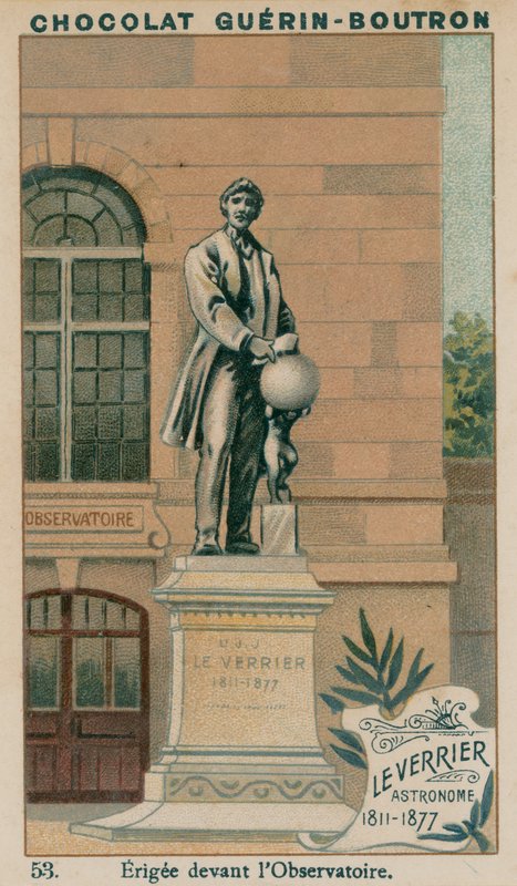 Leverrier, Astronom, 1811-1877, Wzniesiony przed Obserwatorium autorstwa French School