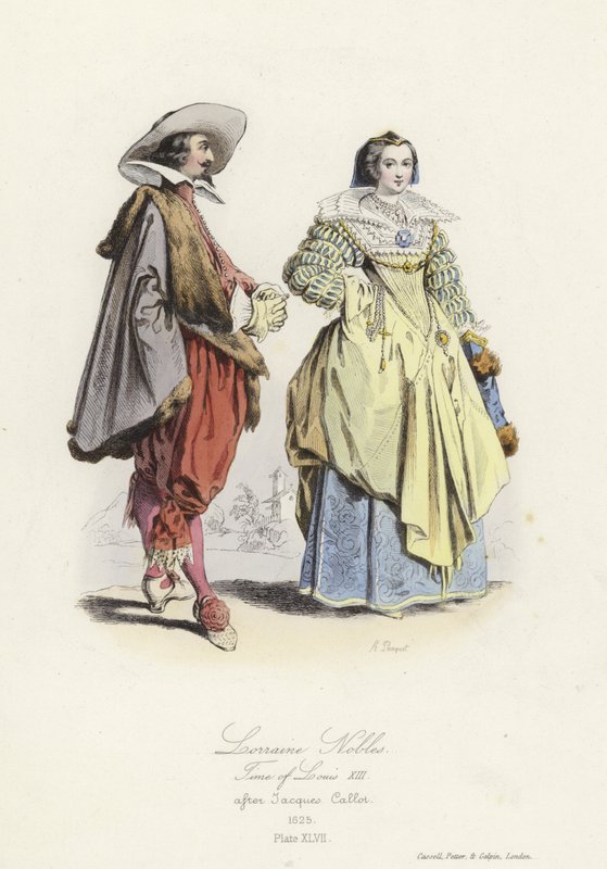 Lorraine szlachta czasów Ludwika XIII Francji autorstwa French School