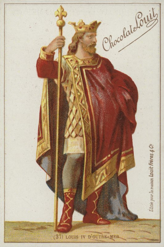 Ludwik IV z zagranicy autorstwa French School