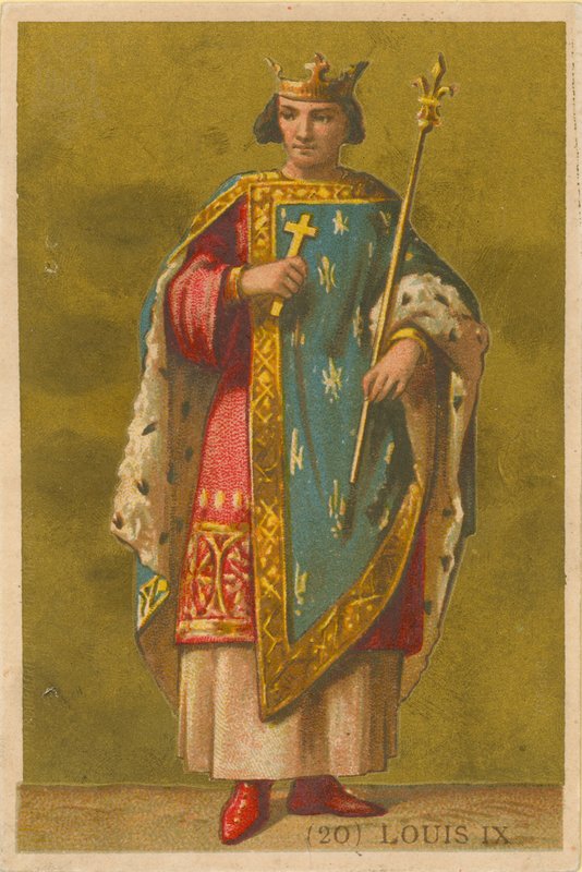 Ludwik IX autorstwa French School