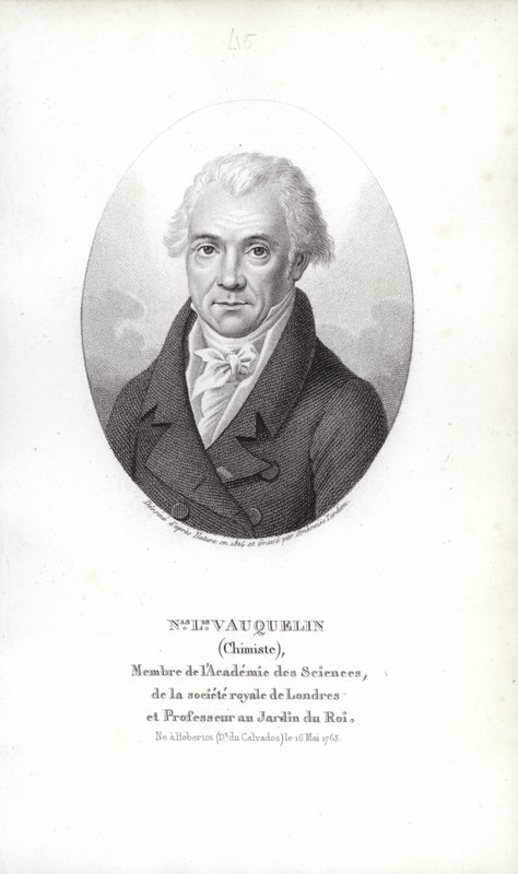 Louis Nicolas Vauquelin autorstwa French School