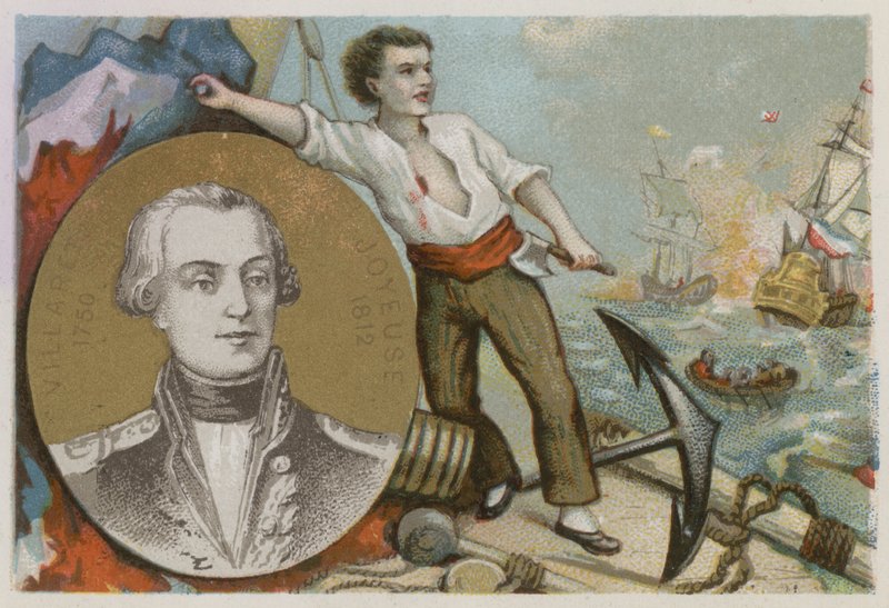 Louis Thomas Villaret de Joyeuse, francuski admirał autorstwa French School