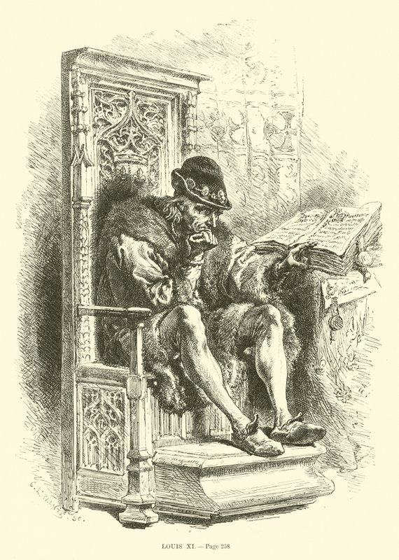 Louis XI autorstwa French School