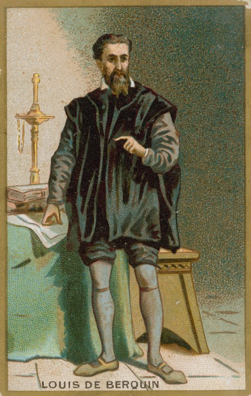 Ludwik de Berquin autorstwa French School