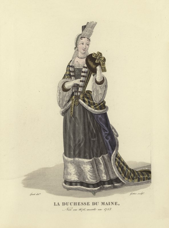 Louise Benedicte de Bourbon, księżna Maine autorstwa French School