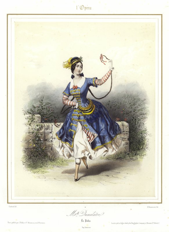 Louise Fitz James w Pas Ventien, Annals of the Opera autorstwa French School