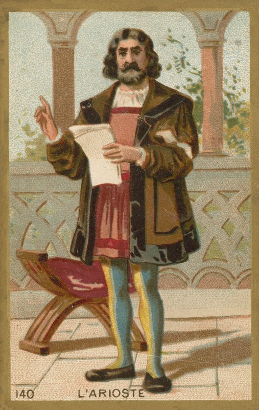 Ludovico Ariosto, włoski poeta autorstwa French School