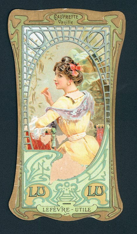 Karta reklamowa Lulu, francuski autorstwa French School