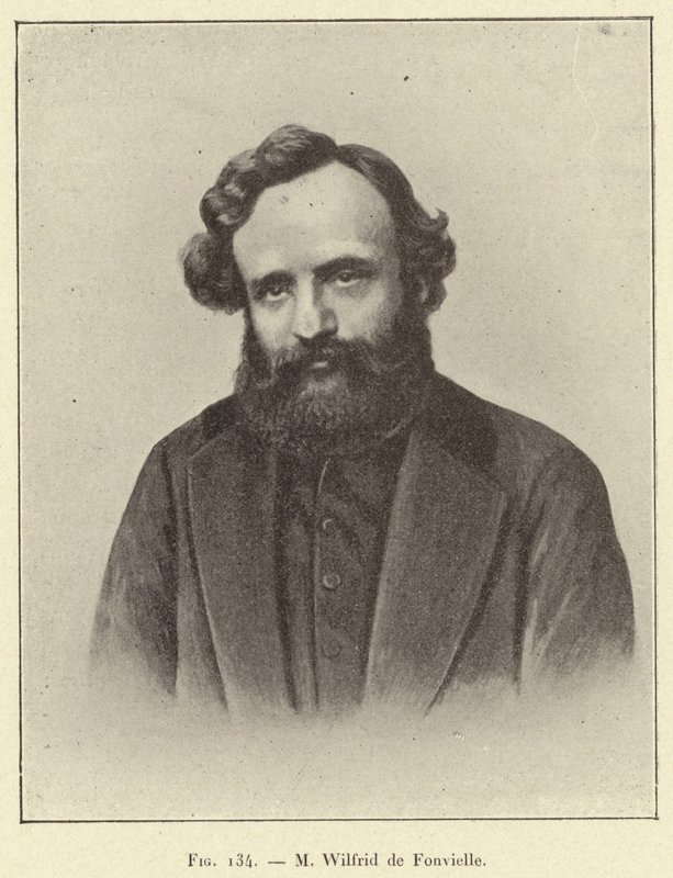 M Wilfrid de Fonvielle (Grawerowanie) autorstwa French School