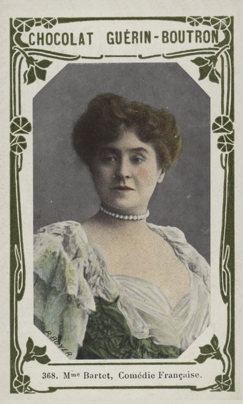 Madame Bartet, Komedia Francuska (kolorowe zdjęcie) autorstwa French School