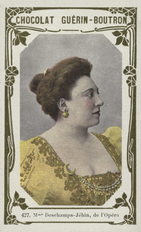 Madame Deschamps-Jehin, de lOpera (kolorowe zdjęcie) autorstwa French School