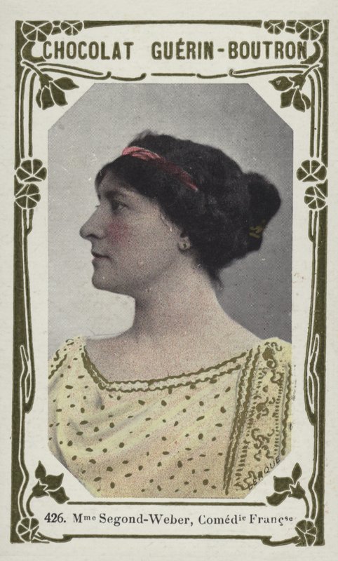 Madame Segond-Weber, Komedia Francuska (kolorowe zdjęcie) autorstwa French School