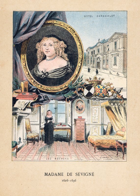 Madame de Sevigne autorstwa French School