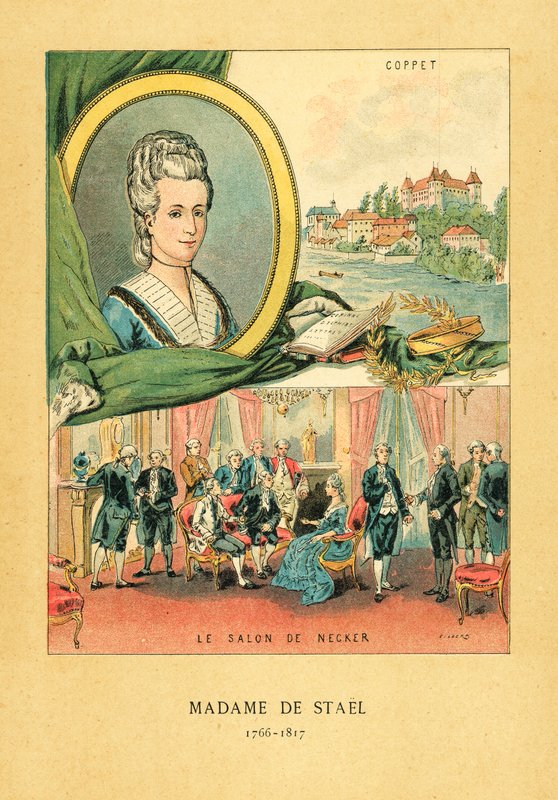 Madame de Stael autorstwa French School