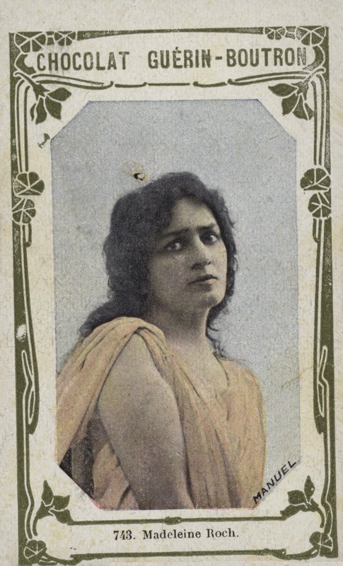 Madeleine Roch (kolorowe zdjęcie) autorstwa French School