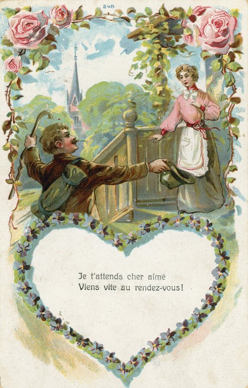 Mężczyzna wraca do domu autorstwa French School