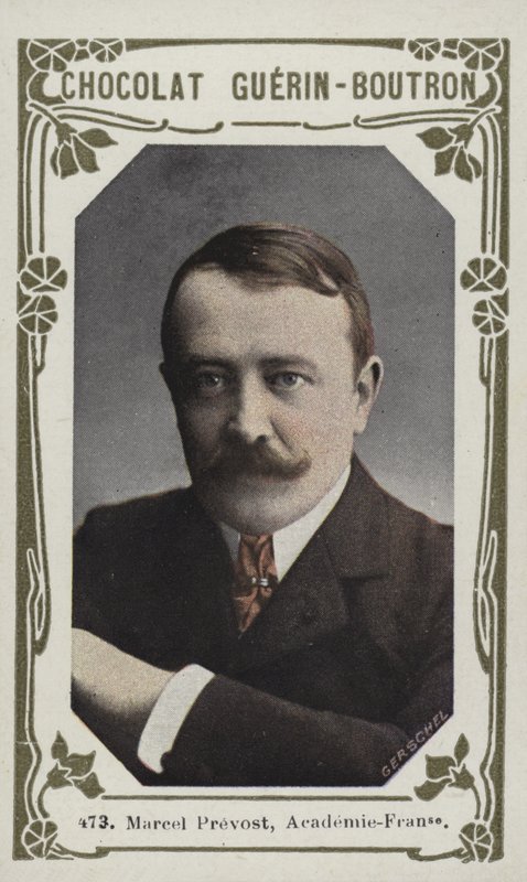 Marcel Prevost, Academie-Francaise (kolorowe zdjęcie) autorstwa French School