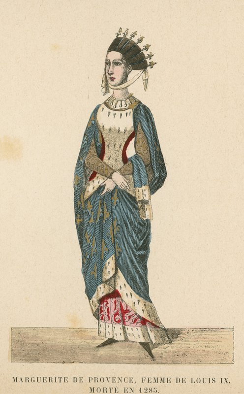 Małgorzata z Prowansji autorstwa French School