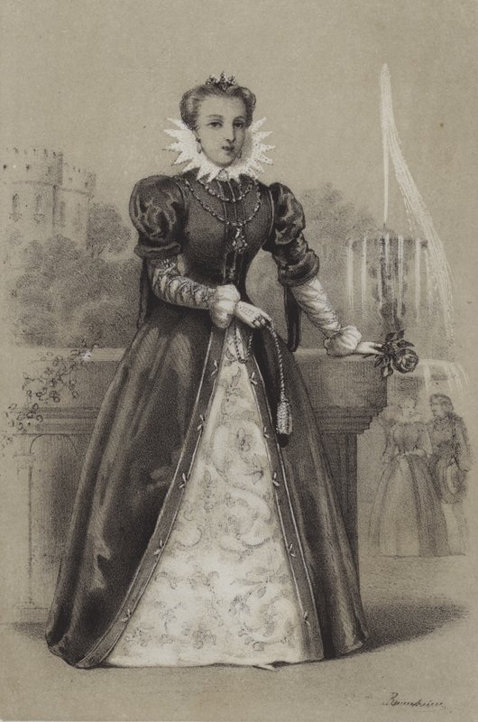 Marguerite D’York, Margaret of York (grawerowanie) autorstwa French School