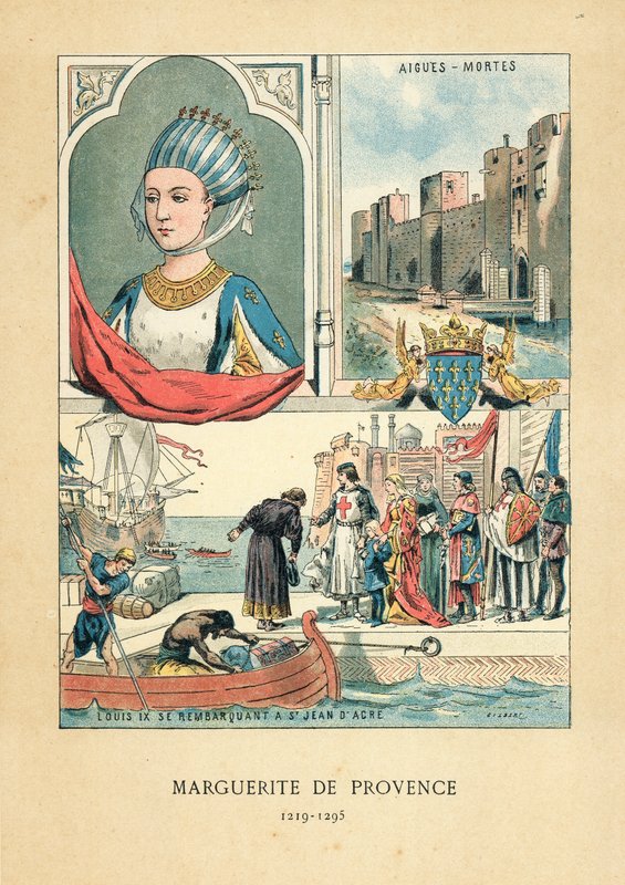 Małgorzata z Prowansji autorstwa French School