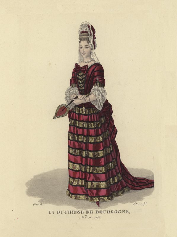 Marie-Adelaide Savoy, księżna Burgundii autorstwa French School