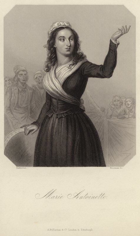 Maria Antonina - Królowa Francji (1755 ? 1793) autorstwa French School